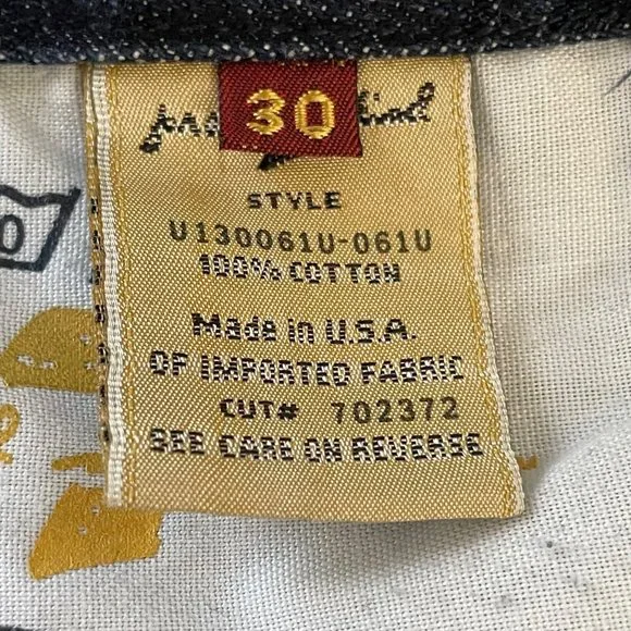 7 For All Mankind Womens 30 A Pocket Bootcut Flare Denim Jeans Low Rise USA Made - Picture 15 of 16